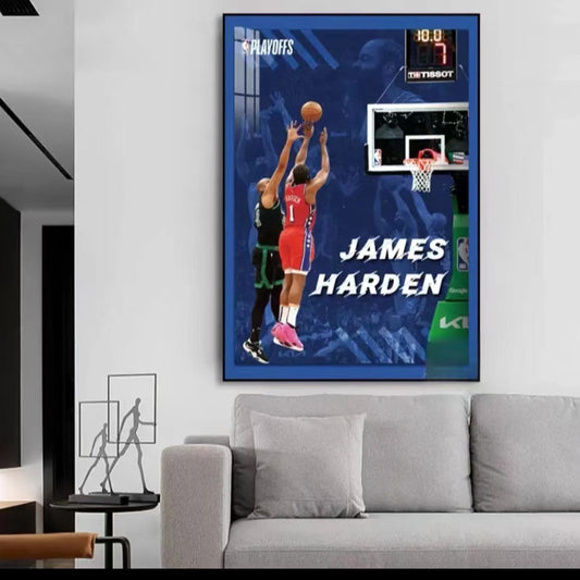 James Harden Wandkunst