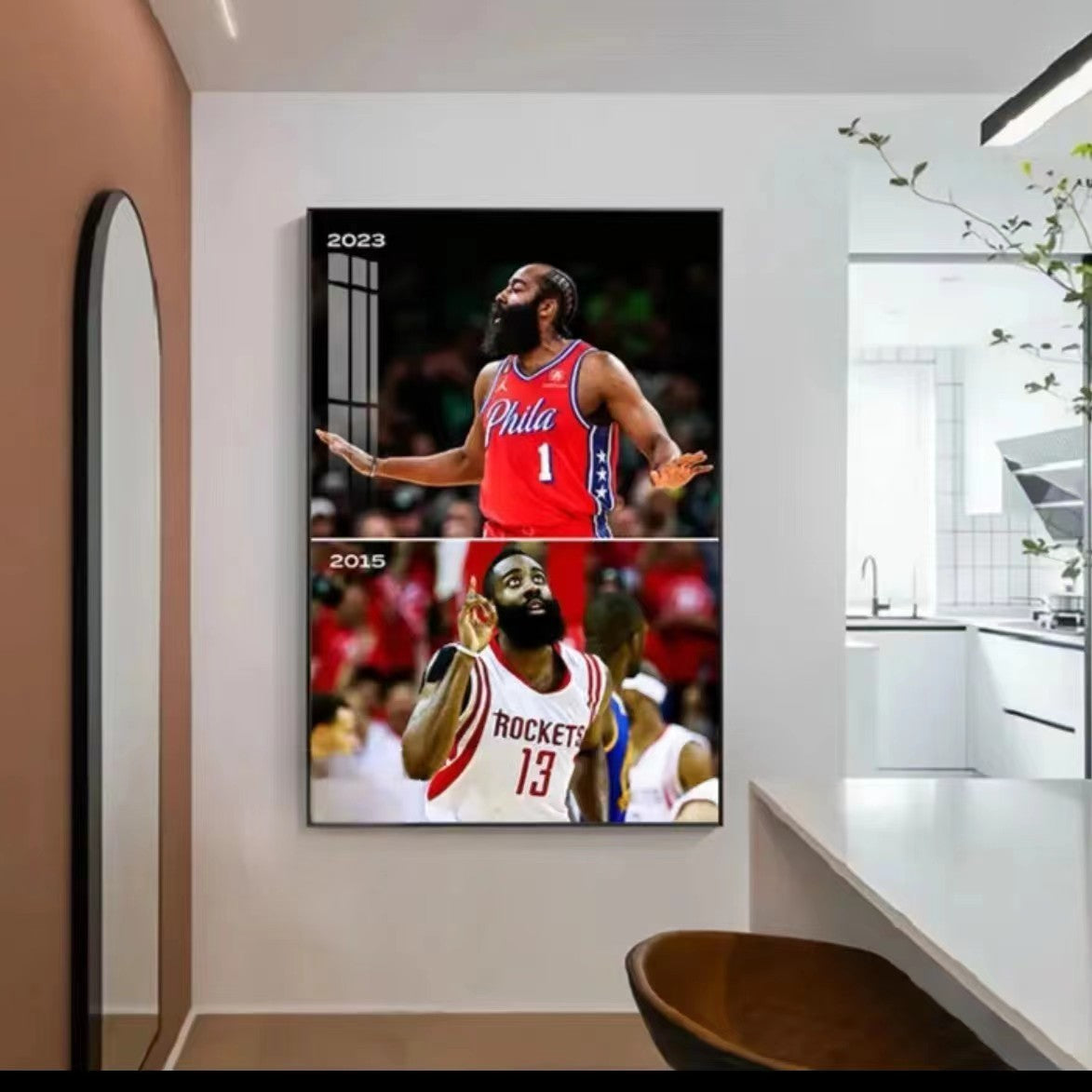 James Harden Wall Art