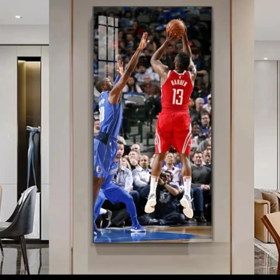 Arte de la pared de James Harden