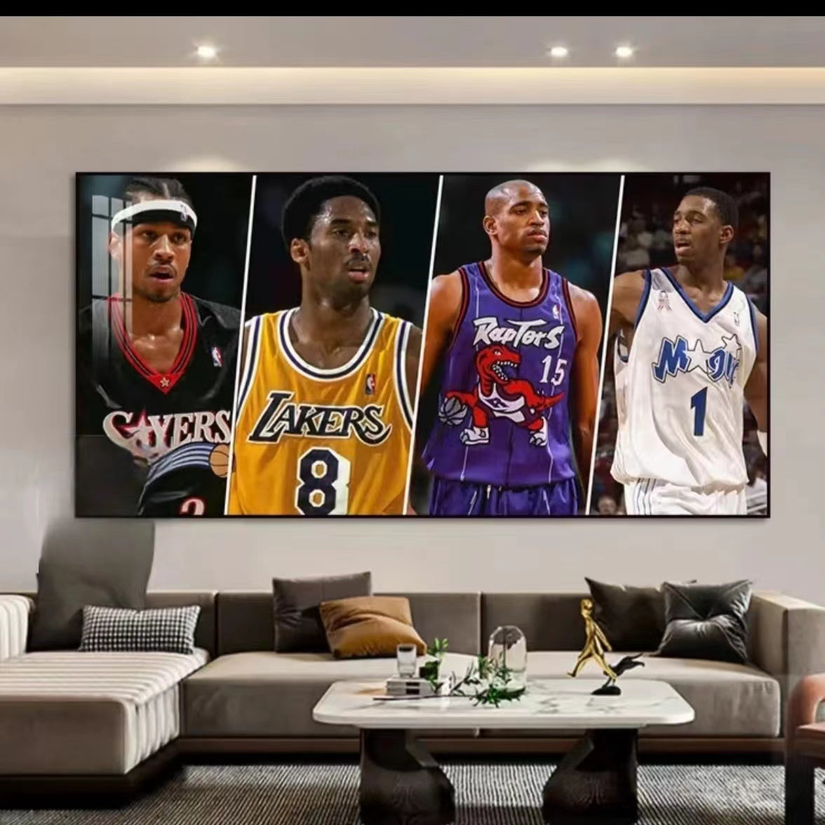 All-Basketball Star Wall Art