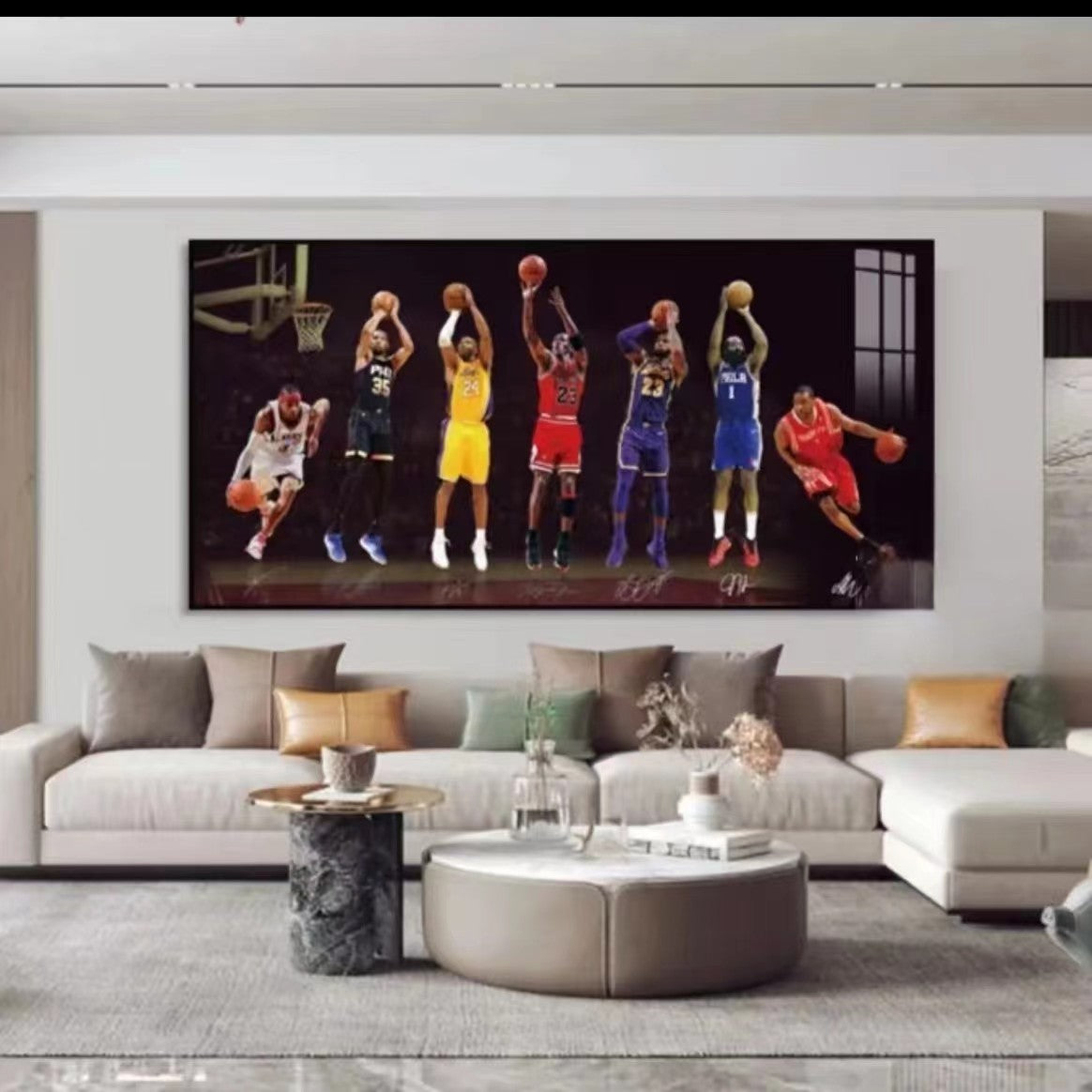 All-Basketball Star Wall Art