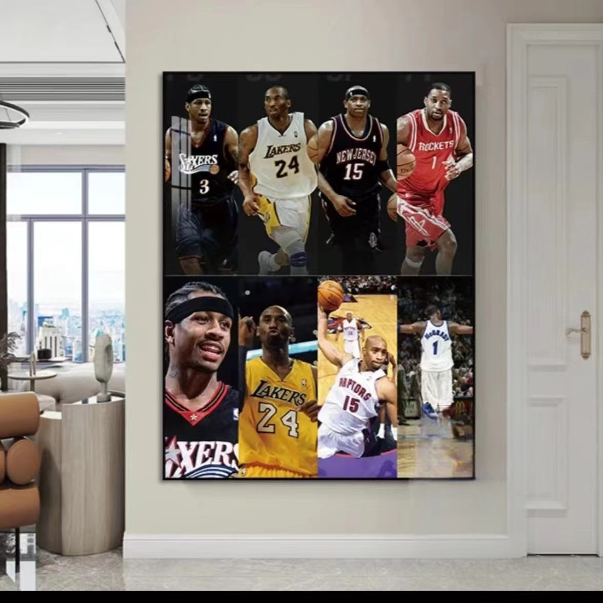 All-Basketball Star Wall Art