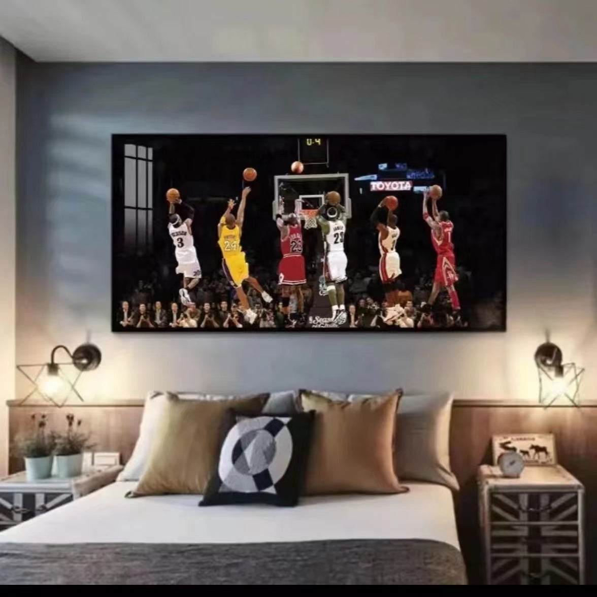 All-Basketball Star Wall Art