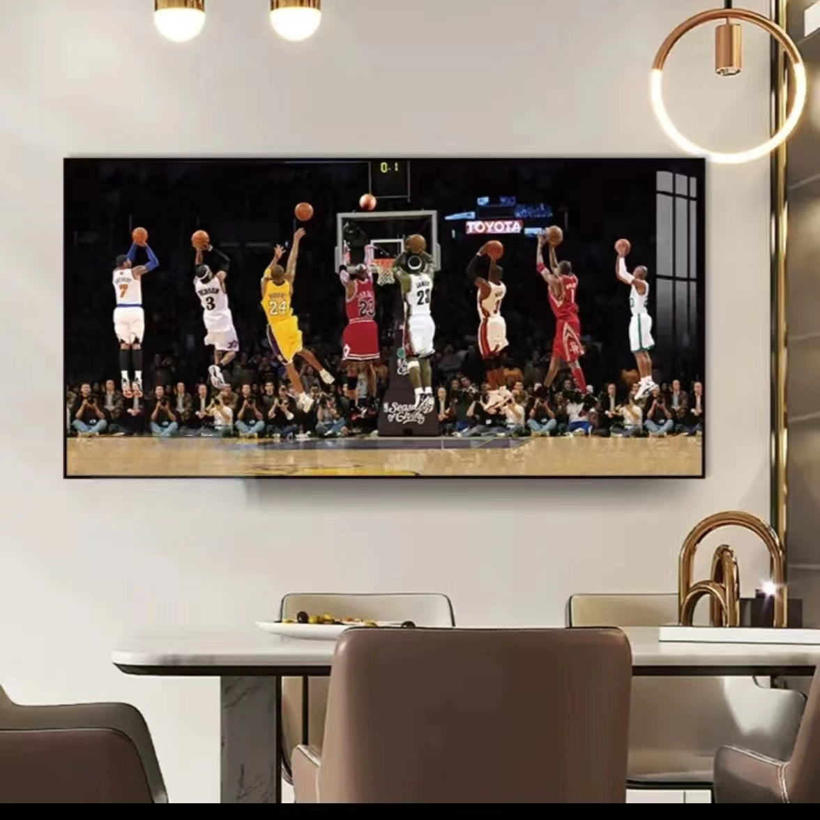 All-Basketball Star Wall Art