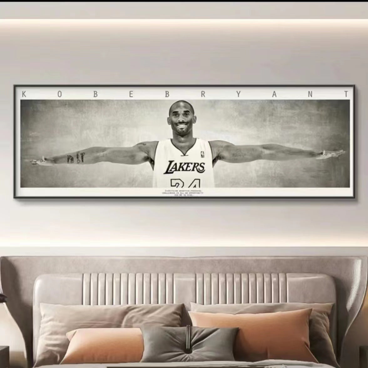 Arte de la pared de Kobe Bryant