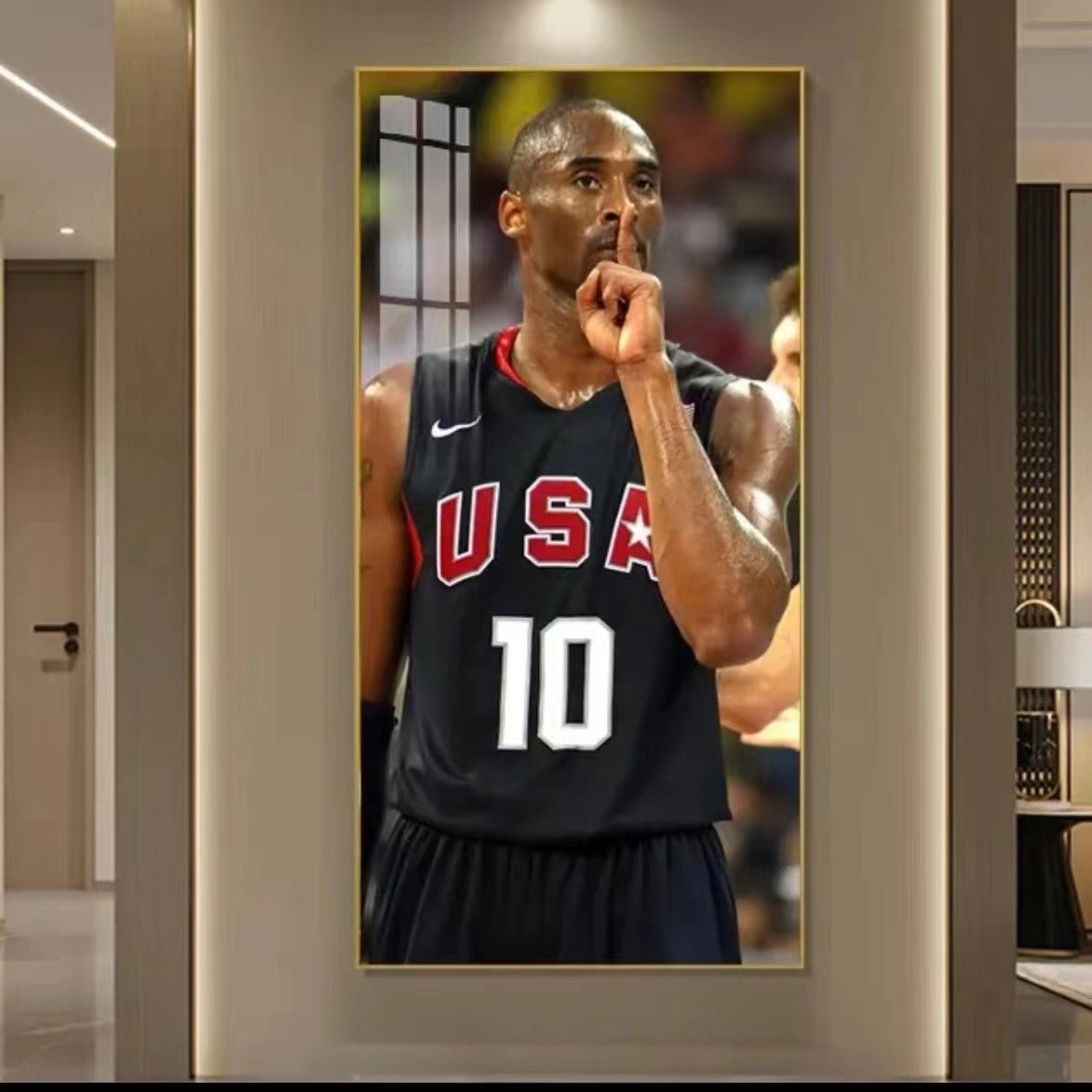 Kobe Bryant Wandkunst