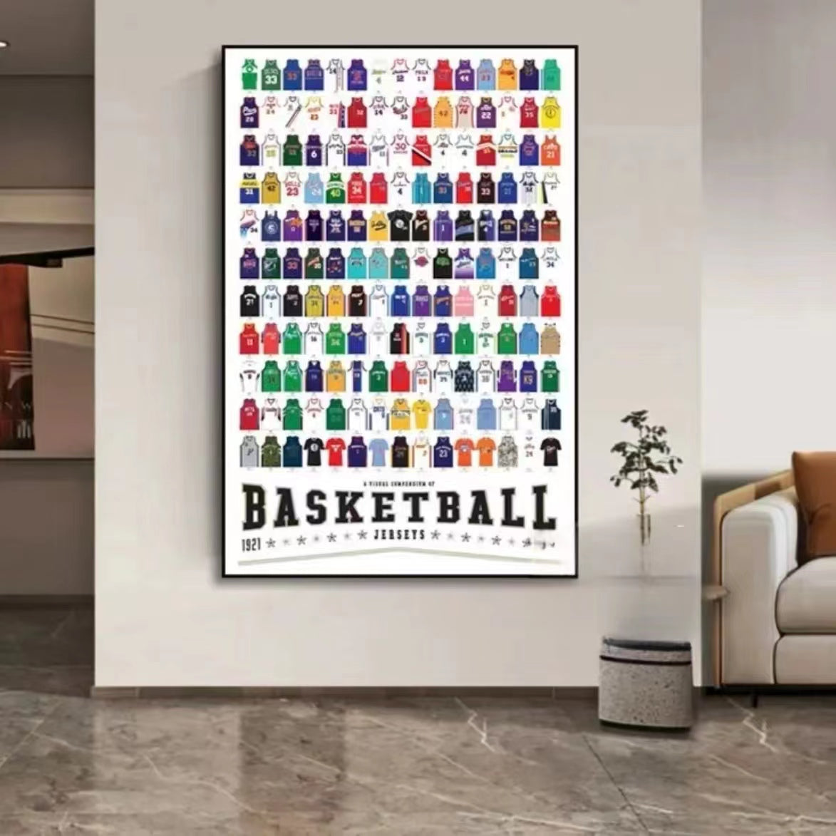 All-Basketball Star Wall Art