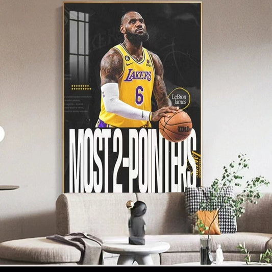 LeBron James Wall Art