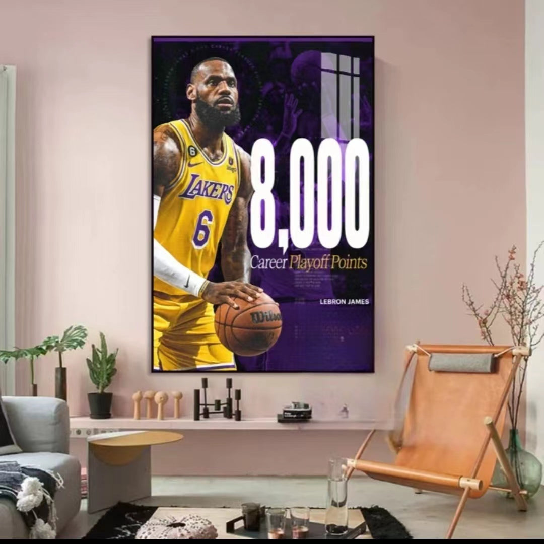 LeBron James Wall Art