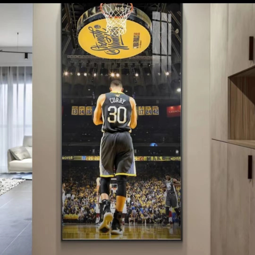 Arte de la pared de Stephen Curry