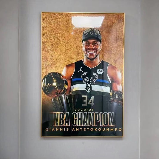 Giannis Antetokounmpo Wall Art