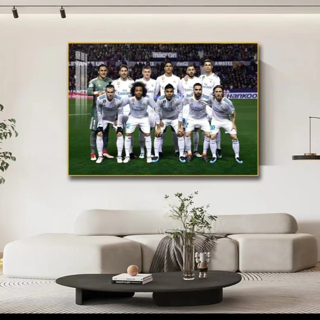 Arte de pared del Real Madrid