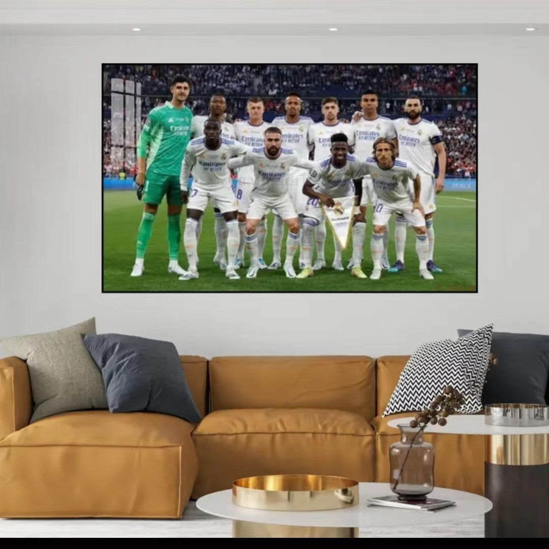 Arte de pared del Real Madrid