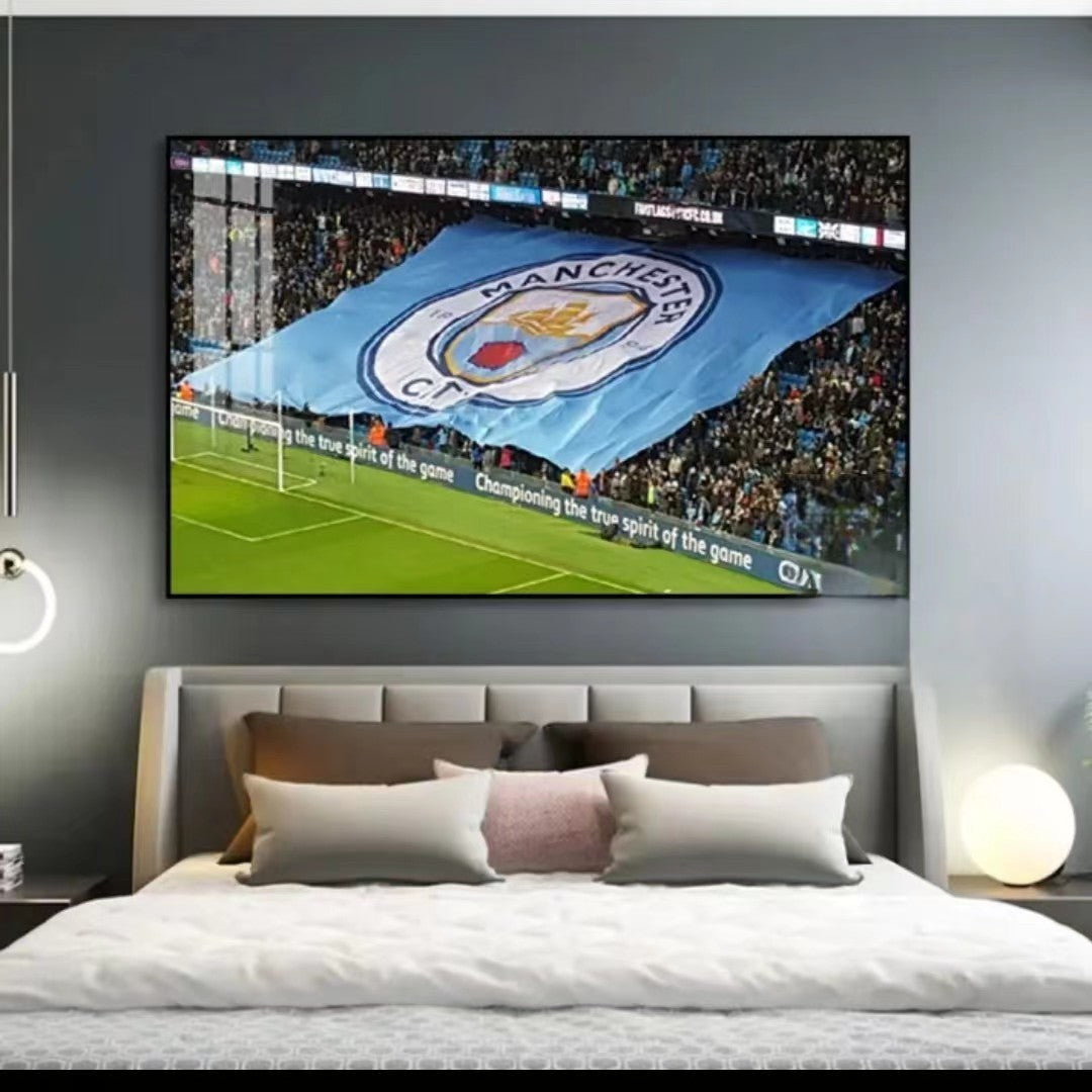 Manchester City Wandkunst