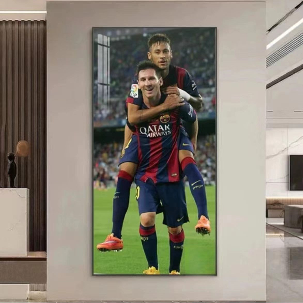 Lionel Messi And Neymar Wall Art