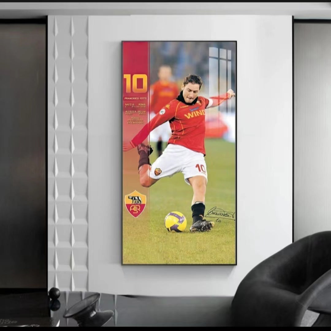 Francesco. Totti Wall Art