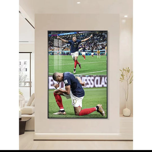 Kylian Mbappe Wall Art