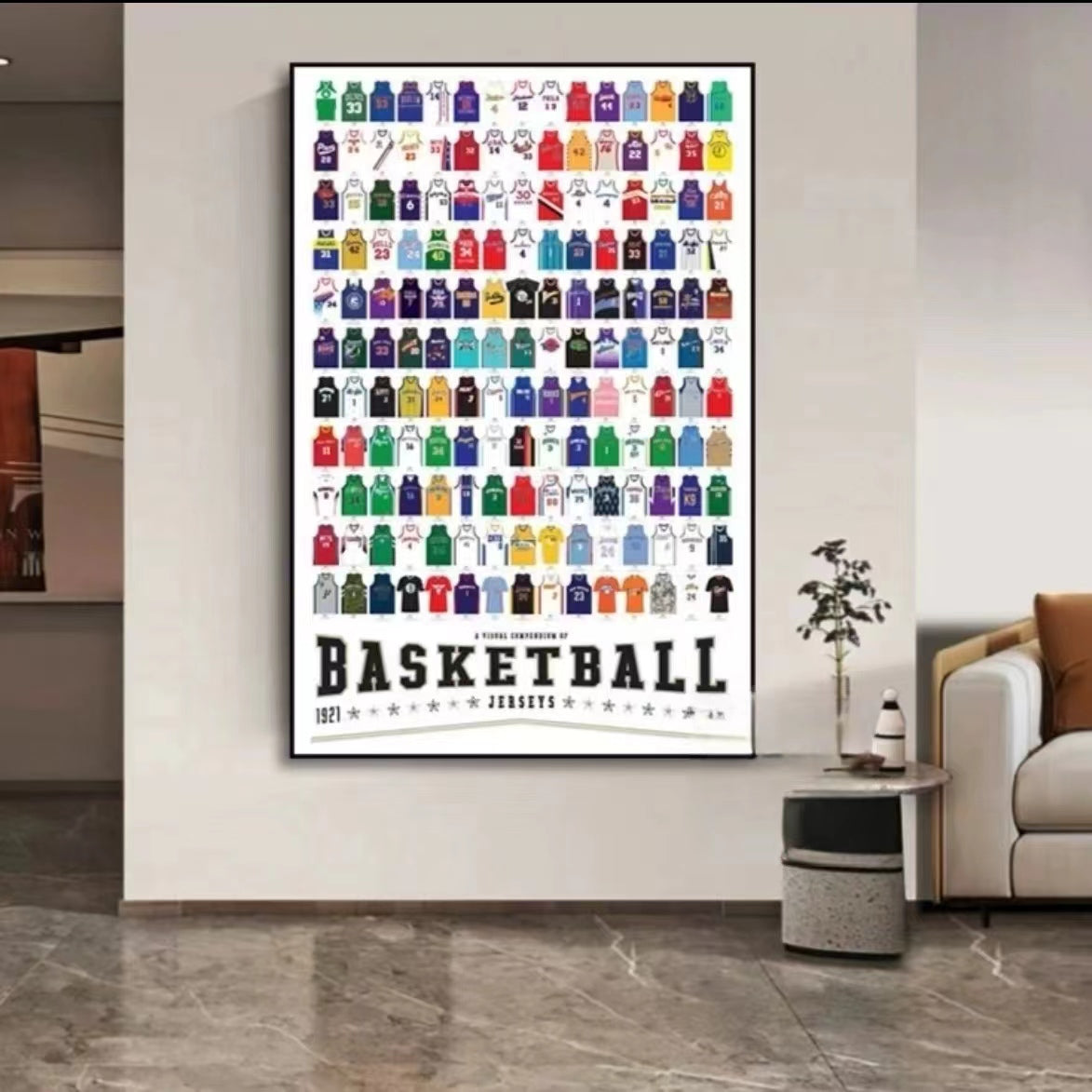 All-Basketball Star Wall Art