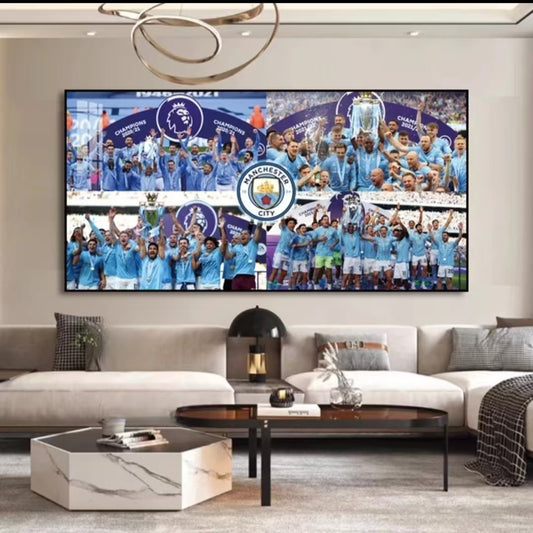 Manchester City Wall Art