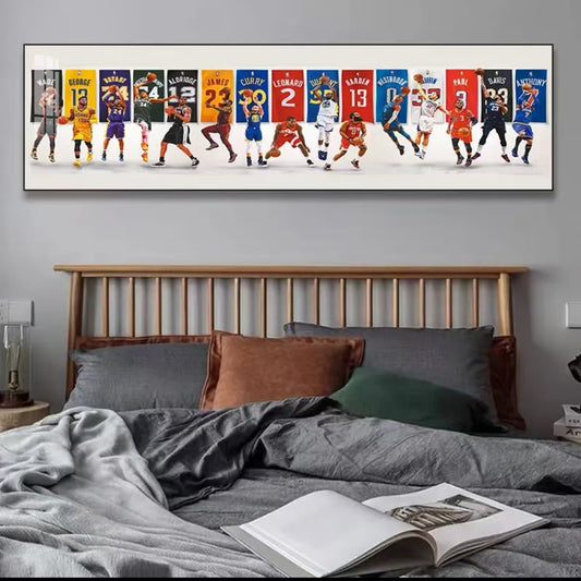 All-Basketball Star Wall Art