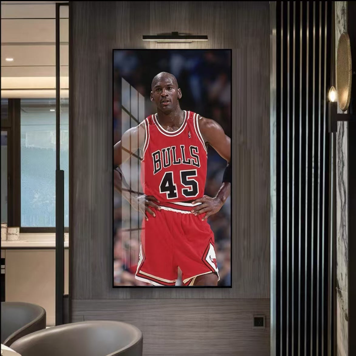 Michael Jordan Wandkunst