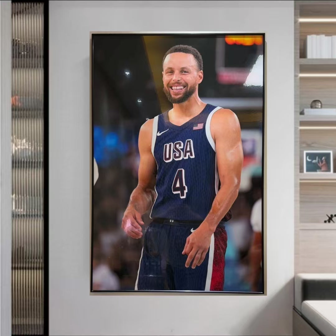 Arte de la pared de Stephen Curry