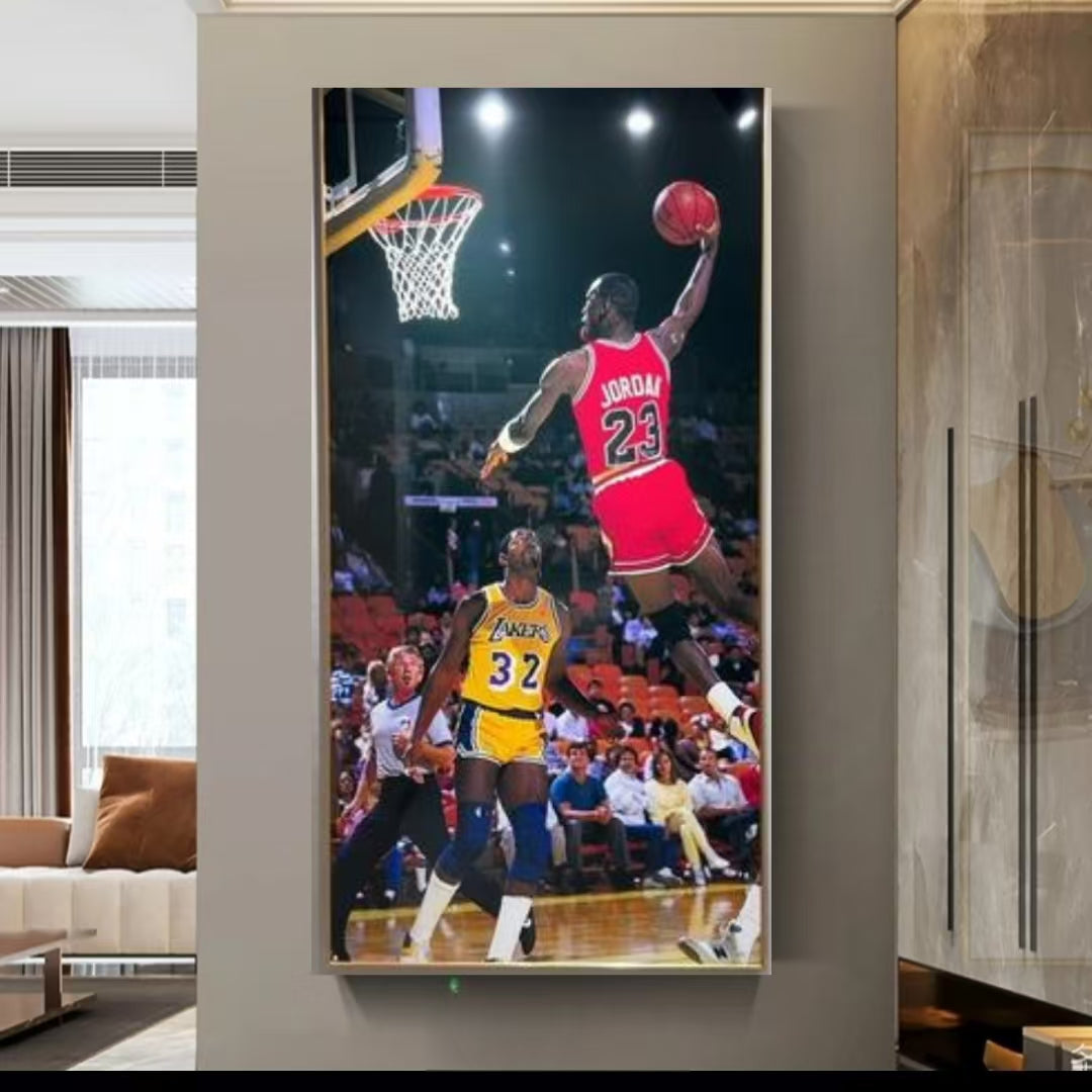 Arte de pared de Michael Jordan