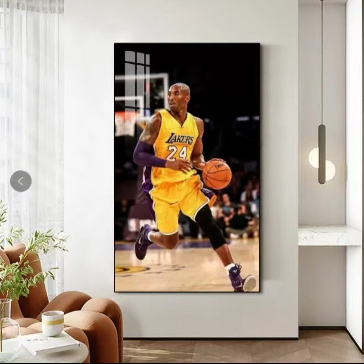 Arte de la pared de Kobe Bryant