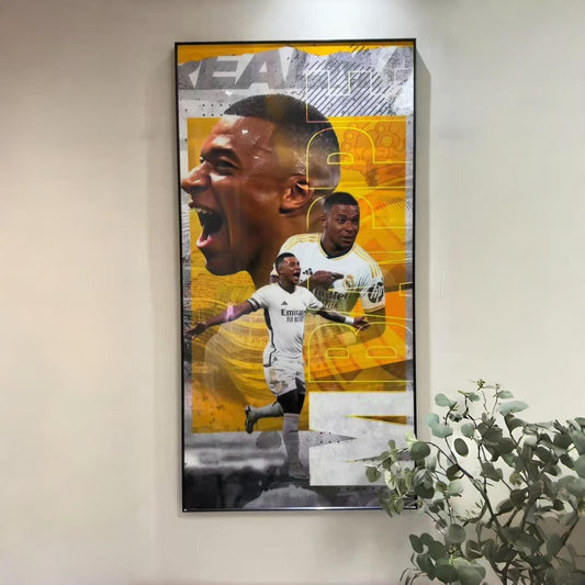 Kylian Mbappe Wall Art