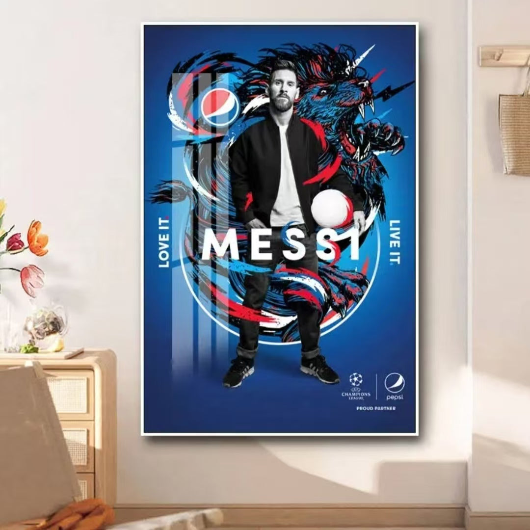 Lionel Messi Wall Art