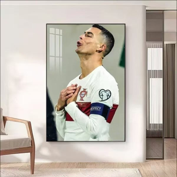 Cristiano Ronaldo Wandkunst