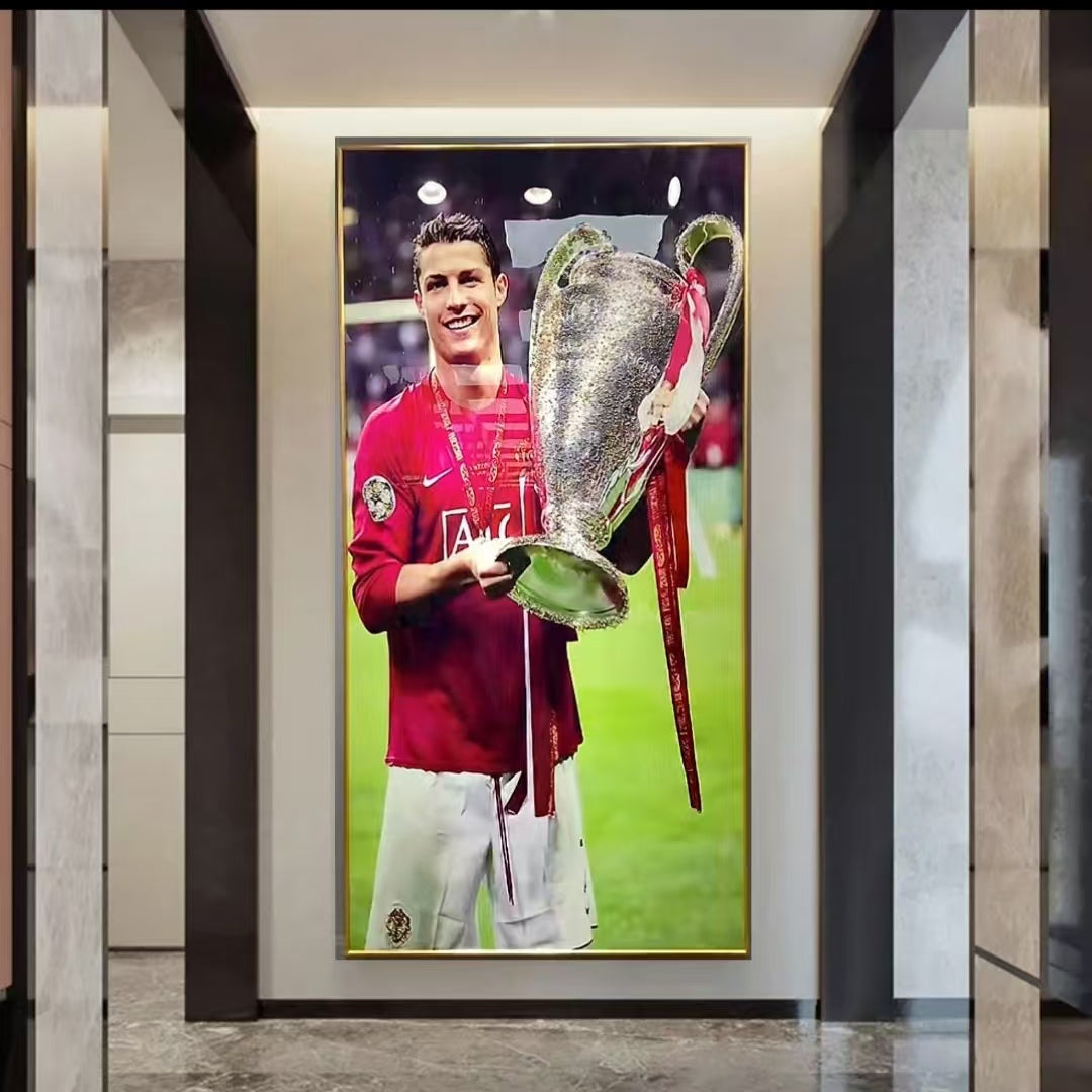 Cristiano Ronaldo Decorative Wall Art