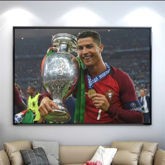 Cristiano Ronaldo Decorative Wall Art