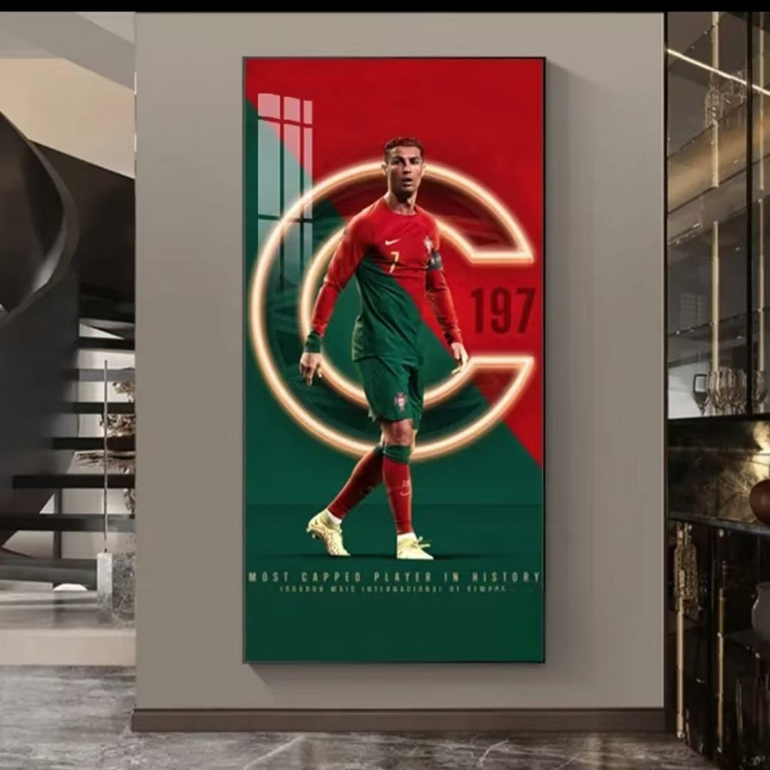 CR7 Design dekorative Wandkunst