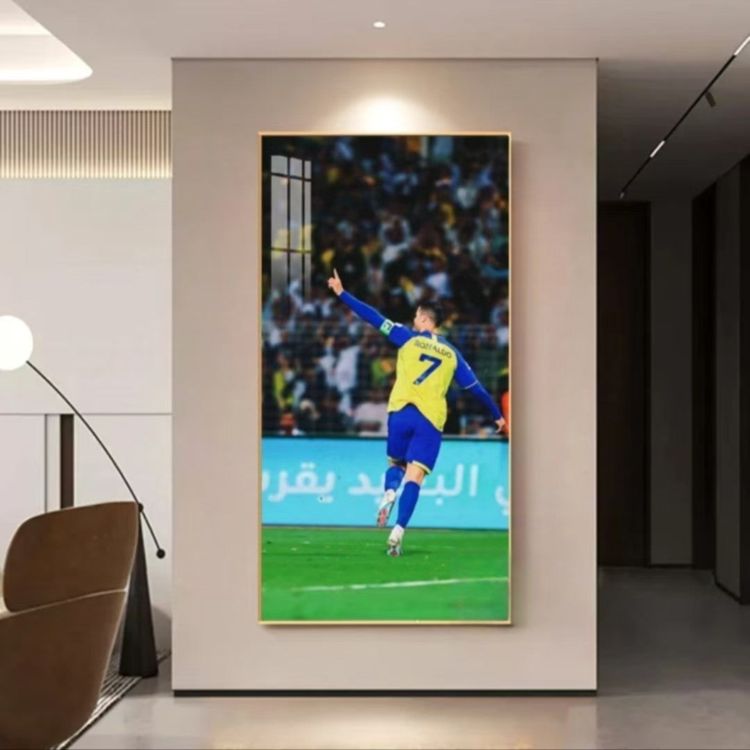 Arte de la pared de Cristiano Ronaldo