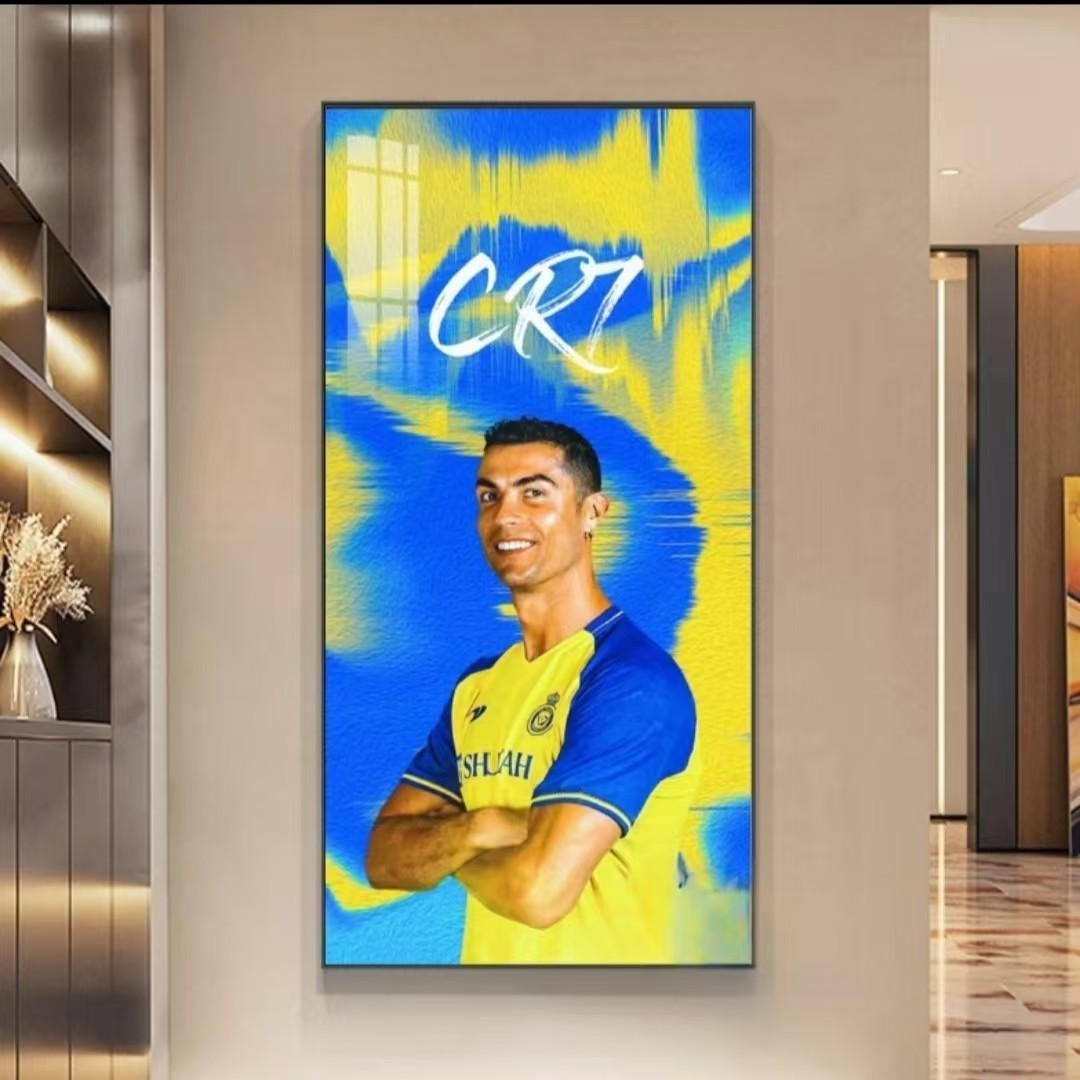 Arte de la pared de Cristiano Ronaldo