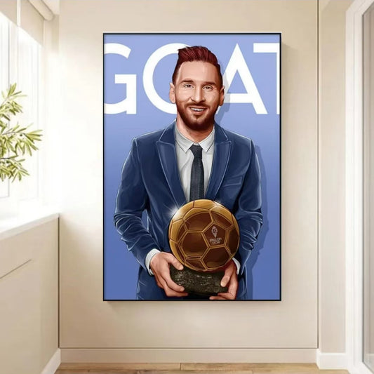 Lionel Messi Wall Art