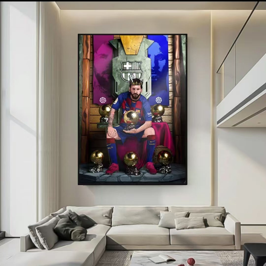 Lionel Messi Wall Art