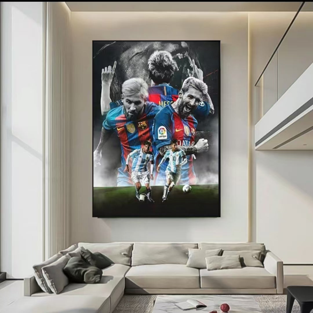 Lionel Messi Wall Art