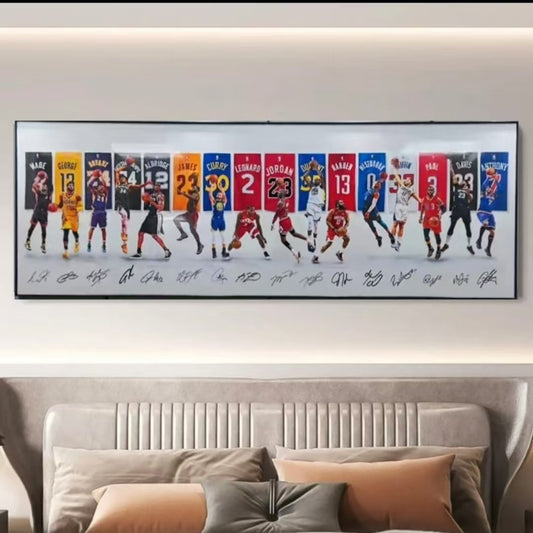 All-Basketball Star Wall Art