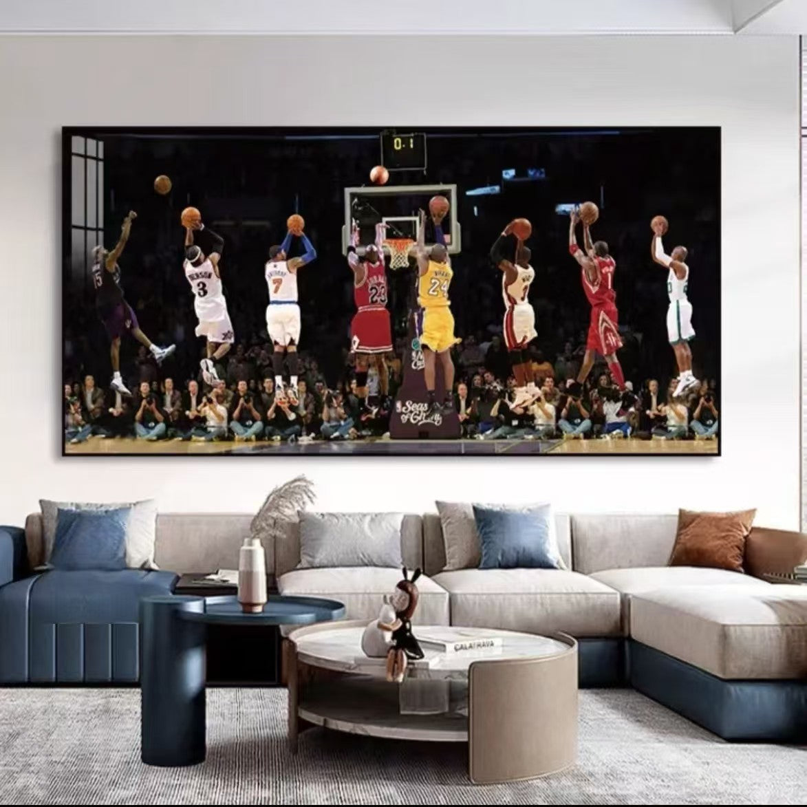 All-Basketball Star Wall Art