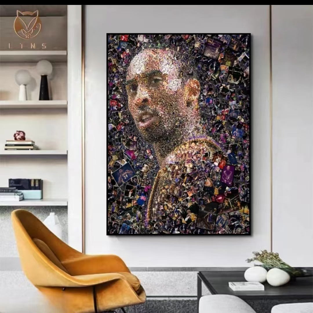 Kobe Bryant Wandkunst