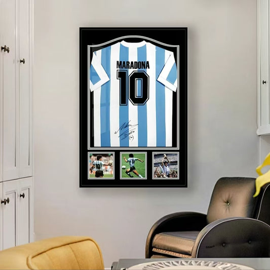 
Art mural Maradona