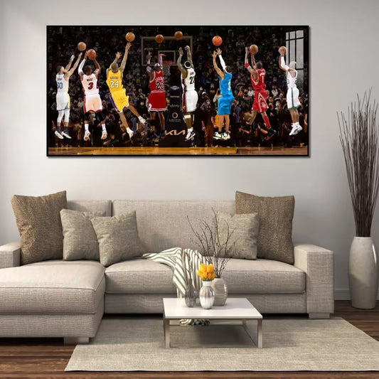 All-Basketball Star Wall Art