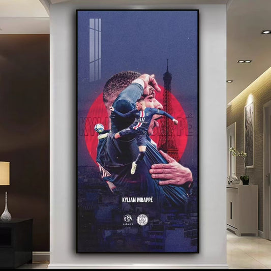 Kylian Mbappe Wall Art