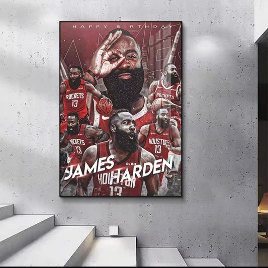 James Harden Wall Art