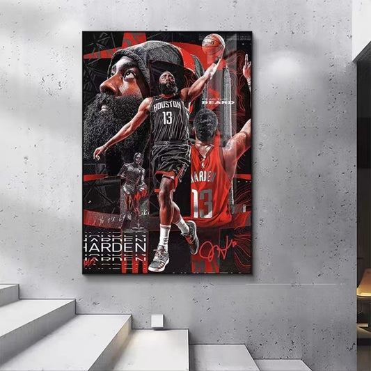 James Harden Wall Art