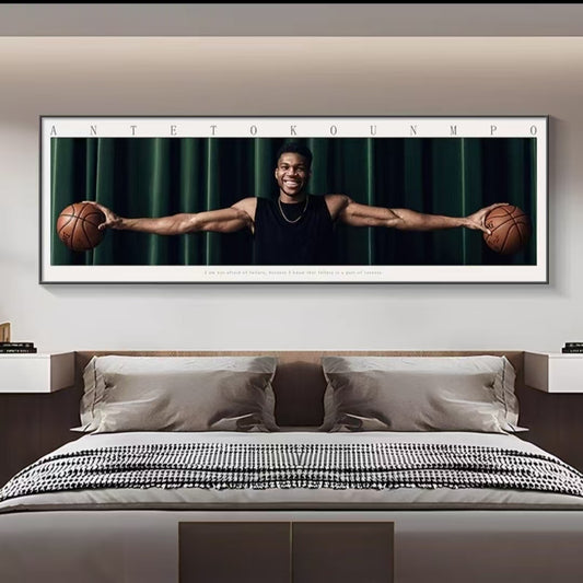 Giannis Antetokounmpo Wall Art