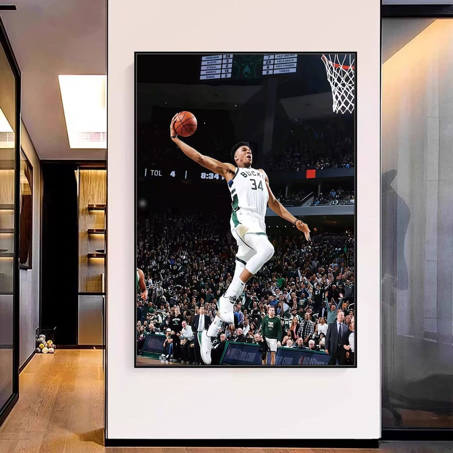 Giannis Antetokounmpo Wall Art