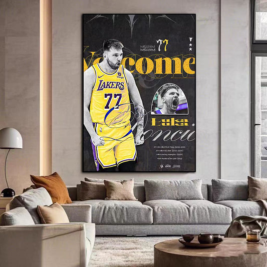 Luka Doncic Wall Art